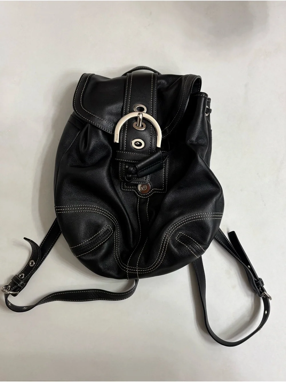 Vintage Coach Leather Bag Authentic